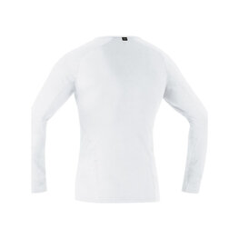 GORE Hosszú ujjú kerékpáros póló - BASE LAYER - fehér