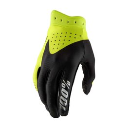 100% SPEEDLAB Kerékpáros kesztyű hosszú ujjal - ITRACK - fekete/sárga