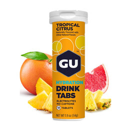 GU egy ital - HYDRATION DRINK TABS 54 g TROPICAL CITRUS