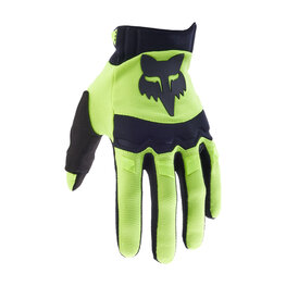 FOX Kerékpáros kesztyű hosszú ujjal - DIRTPAW - sárga/fekete