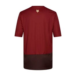 FOX Rövid ujjú kerékpáros mez - RANGER WORDMARK - piros