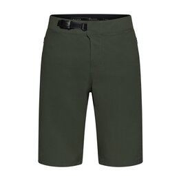FOX Rövid kerékpáros nadrág kantár nélkül - MTB RANGER - zöld