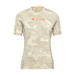 FOX Rövid ujjú kerékpáros mez - W RANGER - bézs