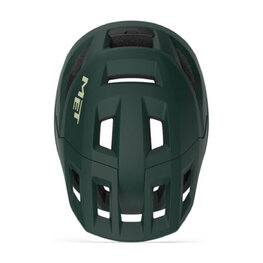 MET Kerékpáros sisak - SHELTER  - zöld