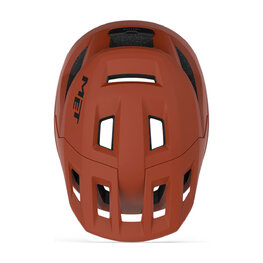 MET Kerékpáros sisak - SHELTER MIPS - narancssárga