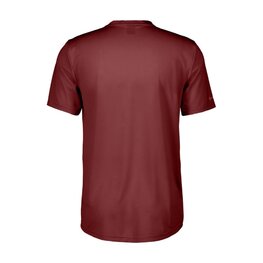 SCOTT Rövid ujjú kerékpáros mez - TRAIL FLOW ZIP W - piros