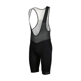SCOTT Rövid kerékpáros nadrág kantárral - RC TEAM BIB SHORTS - fekete/szürke