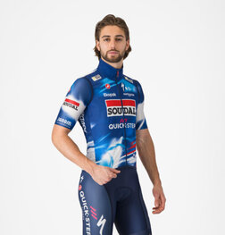 CASTELLI Kerékpáros mellény - PRO LIGHT WIND QUICK STEP 2025 - kék/piros