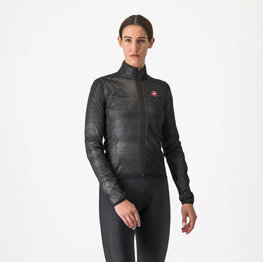CASTELLI vízálló kabát - SQUALL SHELL W - fekete