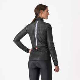 CASTELLI vízálló kabát - SQUALL SHELL W - fekete