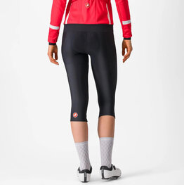 CASTELLI 3/4-es kerékpáros nadrág kantár nélkül - ENTRATA W - fekete