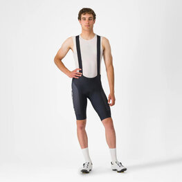 CASTELLI Rövid kerékpáros nadrág kantárral - COMPETIZIONE 2 KIT - fekete