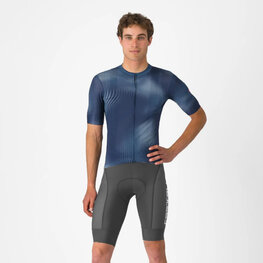 CASTELLI Rövid kerékpáros nadrág kantárral - COMPETIZIONE 2 KIT - szürke