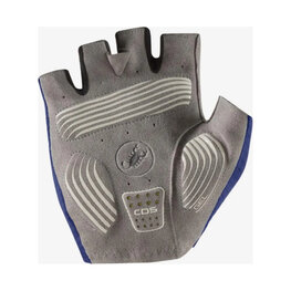 CASTELLI Kerékpáros kesztyű rövid ujjal - ESPRESSO - kék