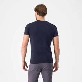 CASTELLI Rövid ujjú kerékpáros póló - CASTELLI '76 - kék