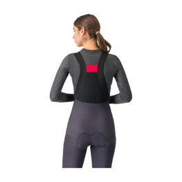 CASTELLI Hosszú ujjú kerékpáros póló - MEDIO BASE LAYER W - szürke