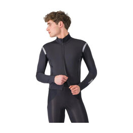 CASTELLI Kerékpáros dzseki béléssel - PERFETTO ROS 3 - fekete