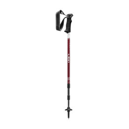 LEKI botok - TRAIL LITE 100-135 cm - fehér/piros