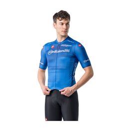 CASTELLI Rövid ujjú kerékpáros mez - GIRO109 COMPETIZIONE 4 - kék