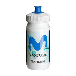 TACX Kerékpáros palack vízre - MOVISTAR 2026 - fehér/világoskék