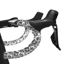 SUPACAZ owijka na kierownicę - SUPER STICKY KUSH  - fehér/fekete