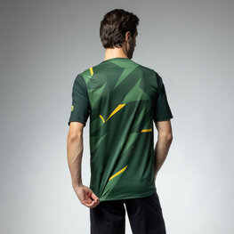 ALÉ Rövid ujjú kerékpáros mez - OFF ROAD OMEGA - zöld