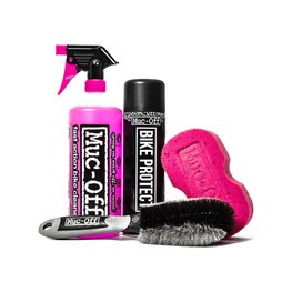 MUC-OFF tisztító szett - BIKE CARE ESSENTIALS KIT