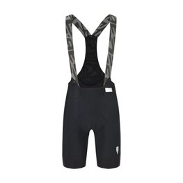 Q36.5 Rövid kerékpáros nadrág kantárral - GREGARIUS PRO - fekete