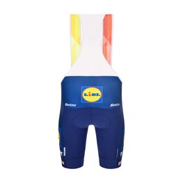SANTINI Rövid kerékpáros nadrág kantárral - LIDL TREK - BIB SHORTS