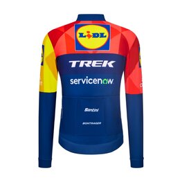 SANTINI Hosszú ujjú kerékpáros mez nyári - LIDL TREK - LONG-SLEEVE JERSEY