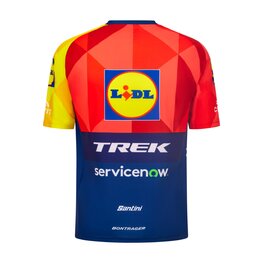 SANTINI Rövid ujjú kerékpáros póló - LIDL TREK - TECHNICAL T-SHIRT