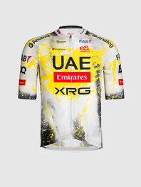 PISSEI Rövid ujjú kerékpáros mez - UAE TEAM EMIRATES 2025 REPLICA - színes