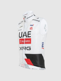 PISSEI Kerékpáros mellény - UAE TEAM EMIRATES 2026 REPLICA - fehér/piros/fekete