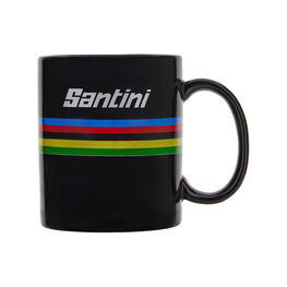 SANTINI csészéket - UCI WORLD CHAMPION MUG - fekete