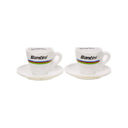 SANTINI csészéket - UCI WORLD CHAMPION ESPRESSO CUPS - színes