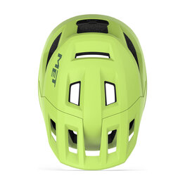 MET Kerékpáros sisak - SHELTER - sárga