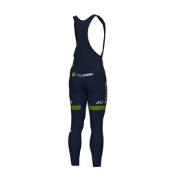 ALÉ Hosszú kerékpáros nadrág kantárral - SLOVENIA NATIONAL 23 - kék/zöld