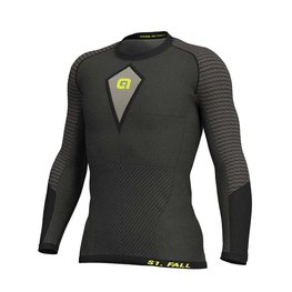 ALÉ Hosszú ujjú kerékpáros póló - S1 FALL LONG - szürke