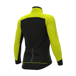 ALÉ Kerékpáros dzseki béléssel - FONDO WINTER - fekete/sárga