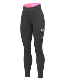 ALÉ Hosszú kerékpáros nadrág kantár nélkül - ESSENTIAL LADY WNT - fekete