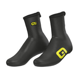 ALÉ Kerékpáros kamásli cipőre - PIOGGIA - fekete/sárga