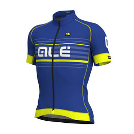 ALÉ Rövid ujjú kerékpáros mez - SALITA - sárga/kék