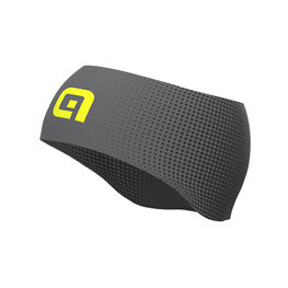 ALÉ Kerékpáros fejpánt - DOTS - fekete/sárga/szürke