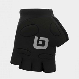 ALÉ Kerékpáros kesztyű rövid ujjal - AIR - fehér/fekete