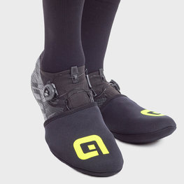 ALÉ Kerékpáros kamásli cipőre - SHIELD - sárga/fekete