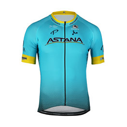 GIORDANA Rövid ujjú kerékpáros mez - ASTANA 2019 VERO PRO - türkiz