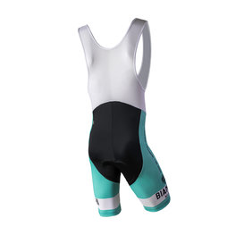 BIANCHI MILANO Rövid kerékpáros nadrág kantár nélkül - VICTORY - kék