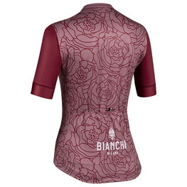 BIANCHI MILANO Rövid ujjú kerékpáros mez - SOSIO LADY - lila