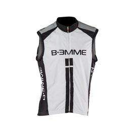 Kerékpáros mellény - ALPE D'HUEZ - fekete/fehér