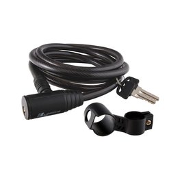 LONGUS kerékpár lakat - KLASIK 10/1800mm - fekete